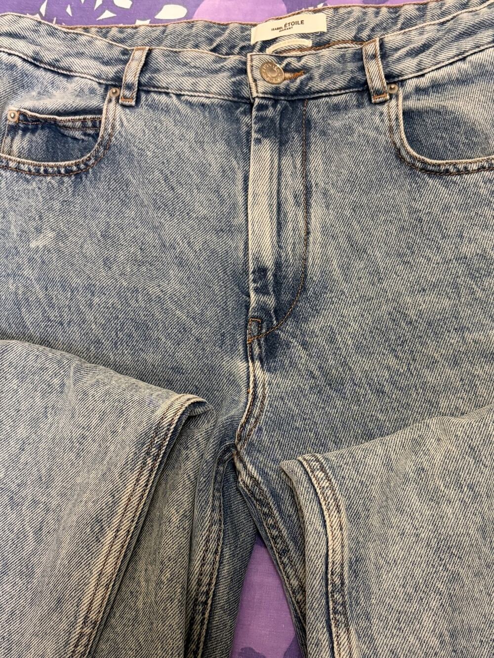 Isabel Marant Light Blue women’s Straight Jeans